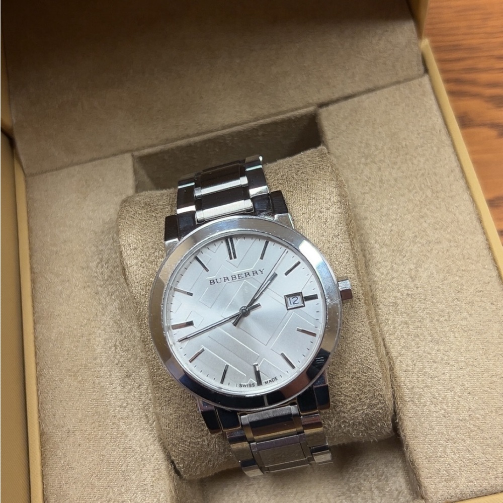 Burberry Silver Men's Watch